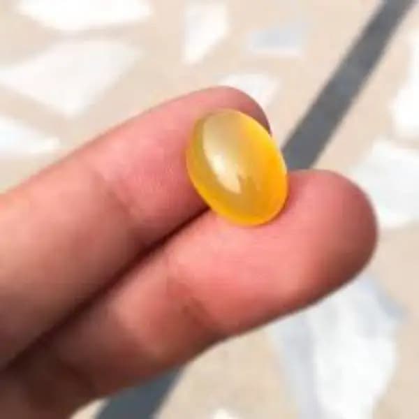 Zard Aqeeq Stone Originsl